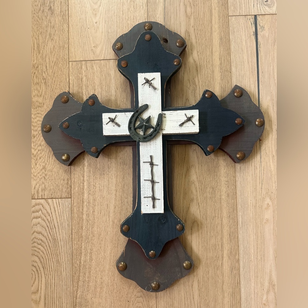 Rustic Wall Cross Decor